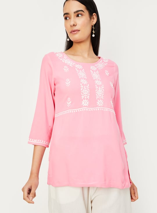 Women Chikankari Short Kurta