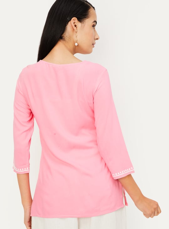 Women Chikankari Short Kurta