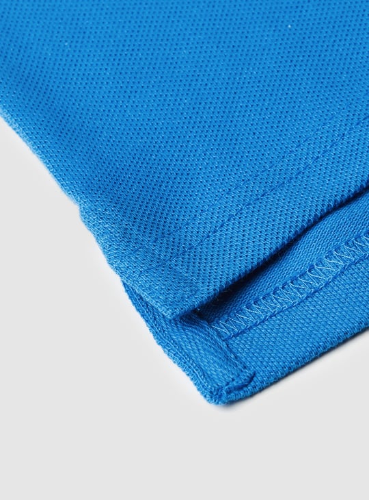 Boys Solid Polo T-shirt