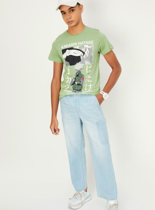 Boys Naruto Printed T-shirt