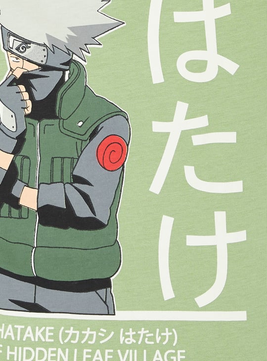 Boys Naruto Printed T-shirt