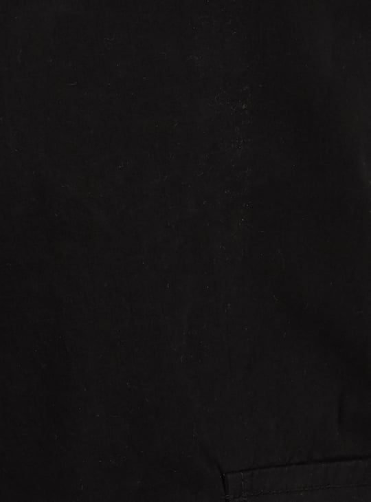 Boys Solid Cargo Trousers