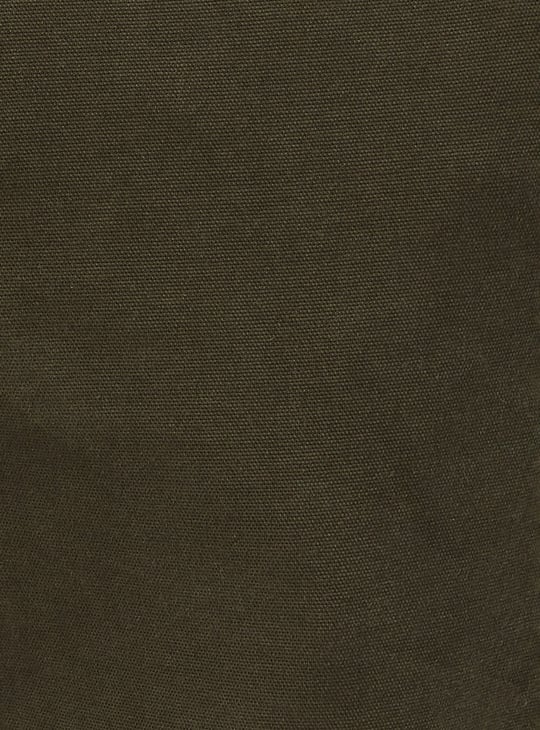 Men Slim Fit Solid Chinos