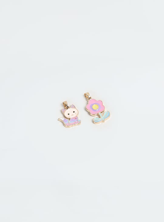 Girls Chain with Pendants and Bracelet