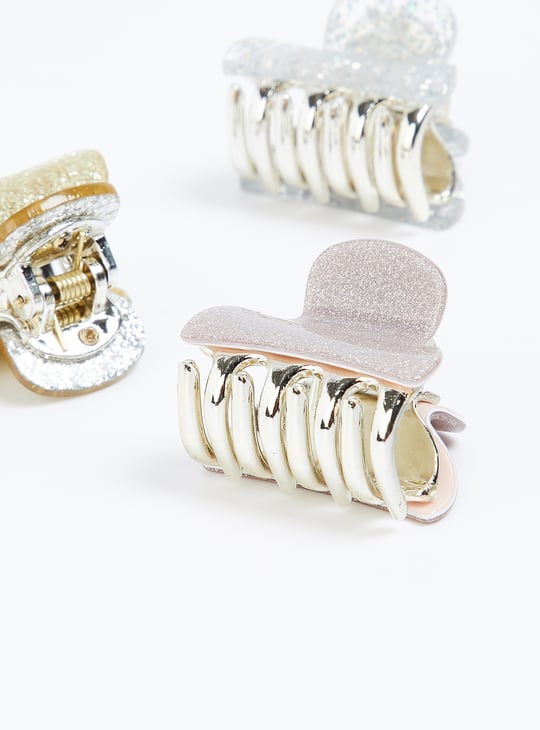 Women Glitter Clutchers - Pack of 3