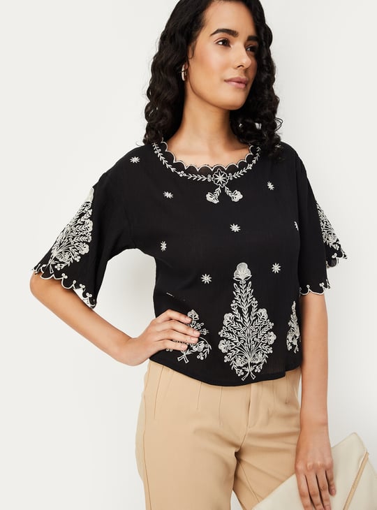 Women Embroidered Top