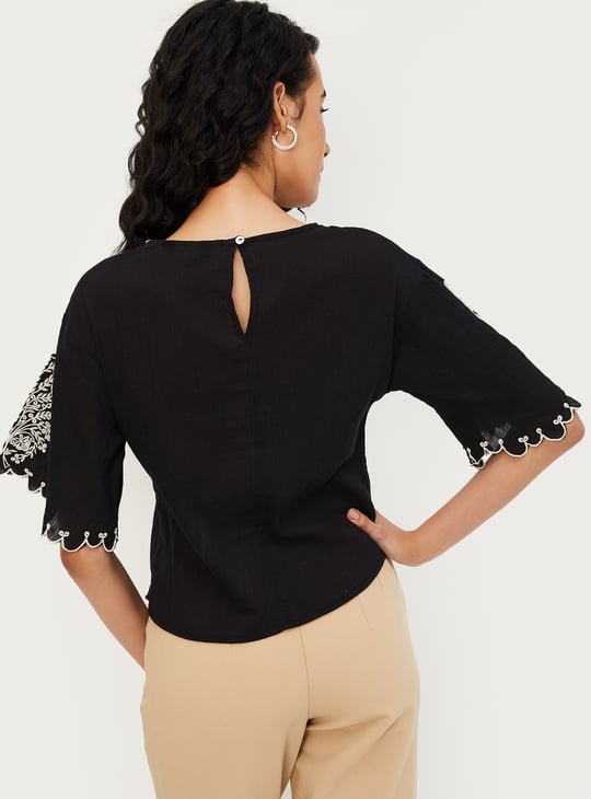 Women Embroidered Top