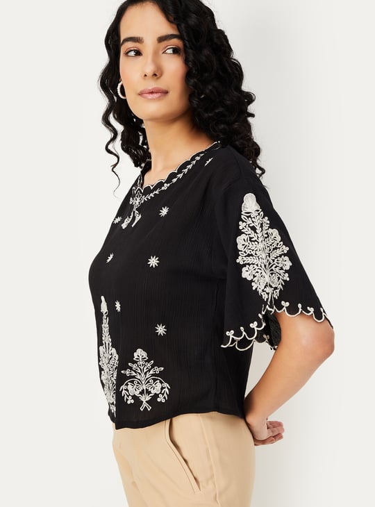 Women Embroidered Top