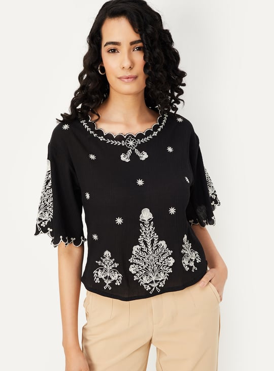 Women Embroidered Top