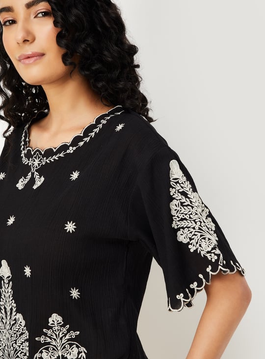 Women Embroidered Top