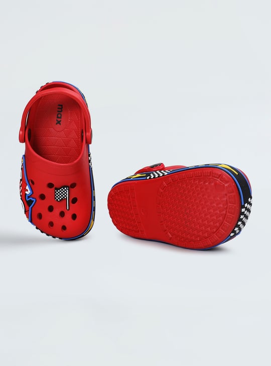Boys Charm-Detailed Clogs