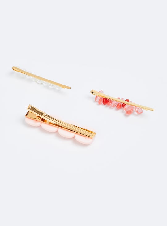 Women Embellished Hair Clips