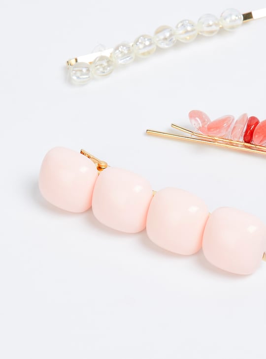 Women Embellished Hair Clips