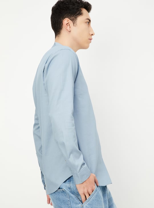 Men Solid Short Kurta