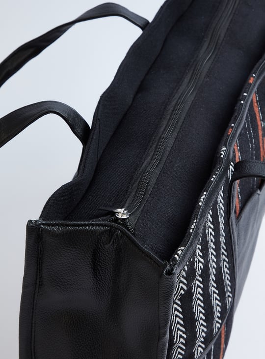 Women Jacquard Tote Bag