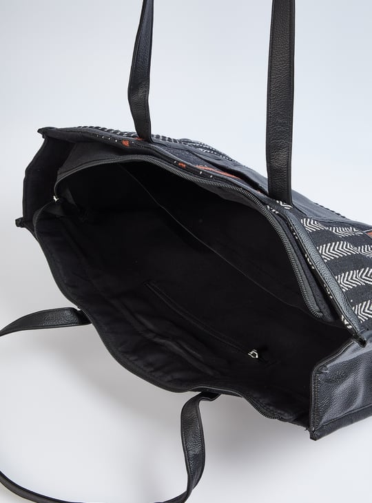 Women Jacquard Tote Bag