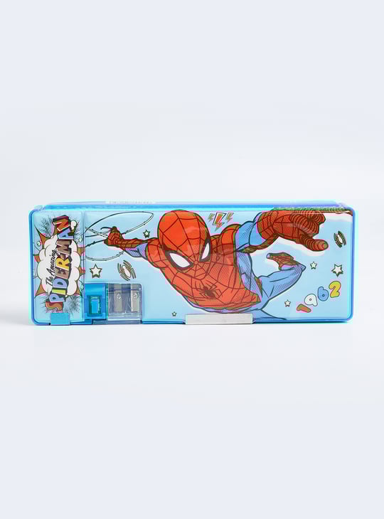 Kids Spider-Man Print Pencil Box