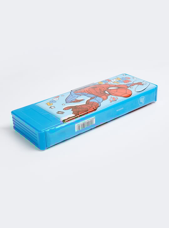 Kids Spider-Man Print Pencil Box