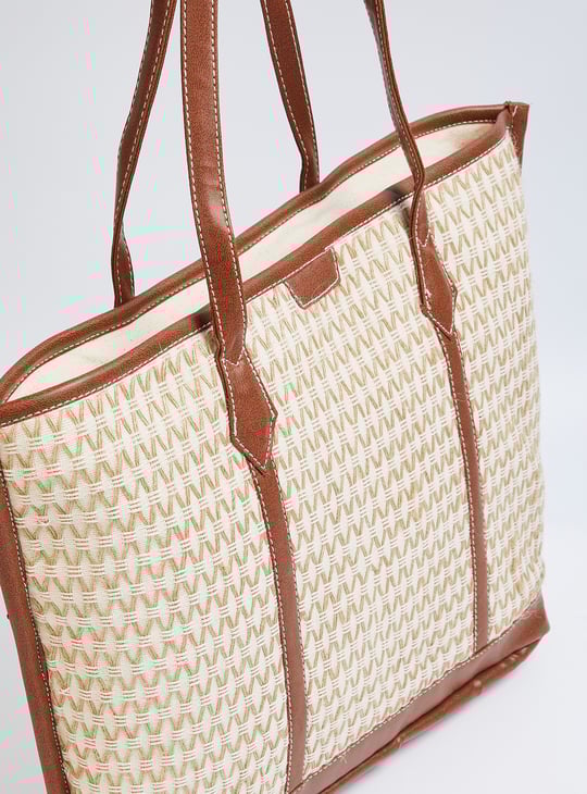 Women Textured Tote Bag