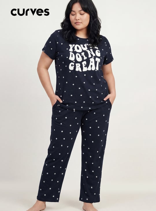 ポスター pj Buy Women Printed PJ Set Online at just Rs. 999.0 - 1000016419939