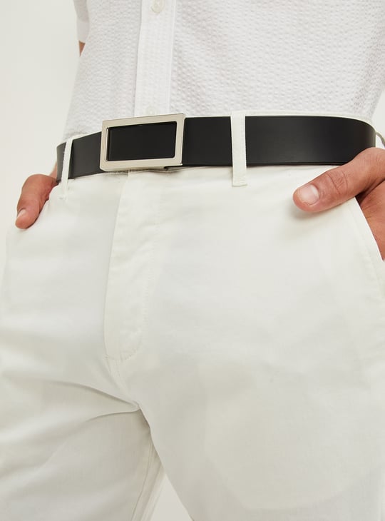 Men Solid Formal Belt