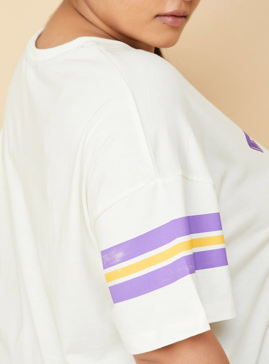 Women Garfield Printed Sports T-shirt