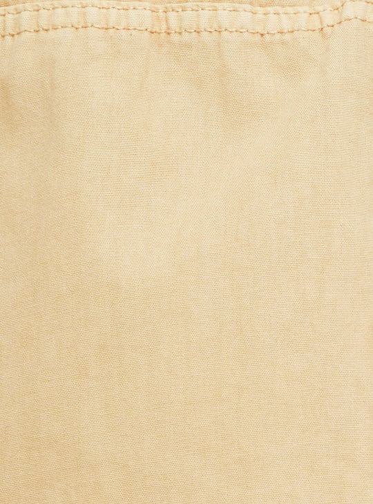 URB_N Women Solid Cargo Shorts