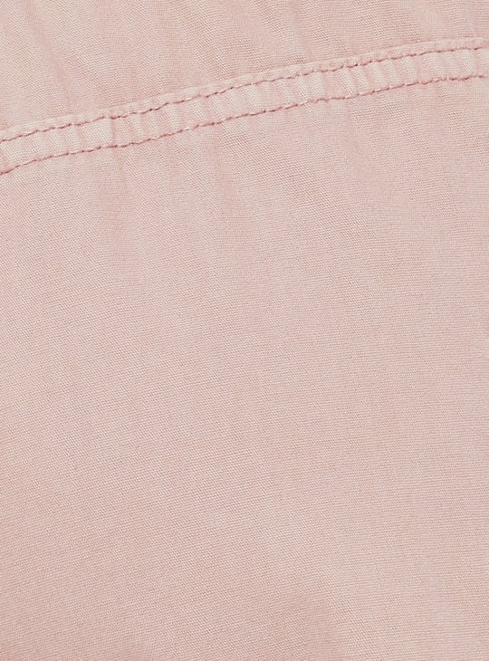 URB_N Women Solid Cargo Shorts