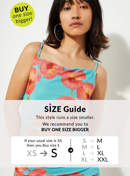 URB_N Women Floral Print Bodycon Dress