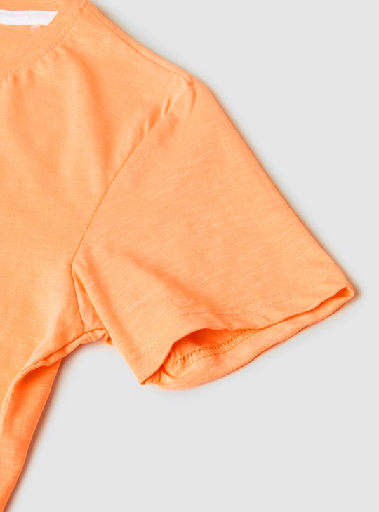 Boys Solid T-shirt