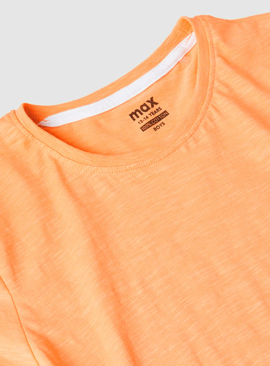 Boys Solid T-shirt