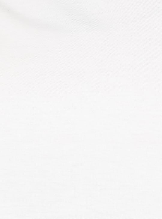 Women Pinafore Denim Dress with T-shirt