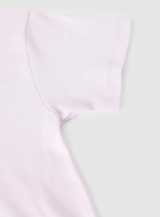 Girls Oversized Embroidered T-shirt