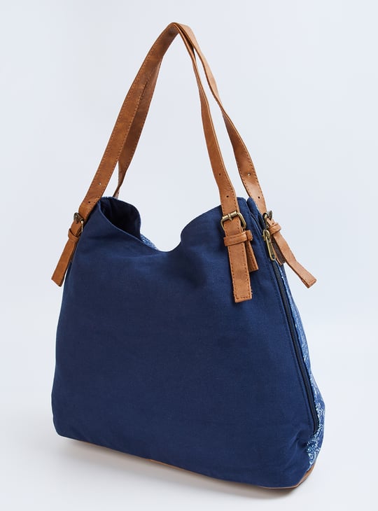 Women Embellished Tote Bag