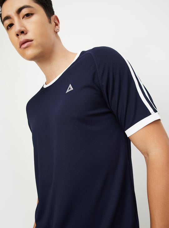Men Solid Athleisure T-shirt