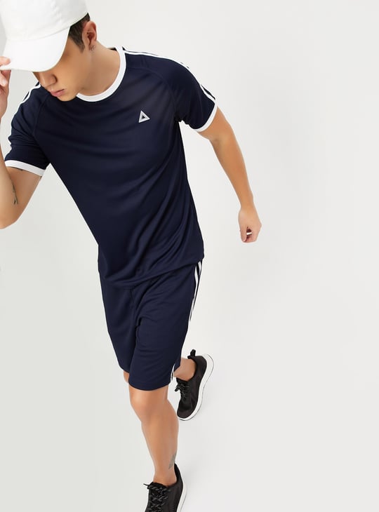 Men Solid Athleisure T-shirt