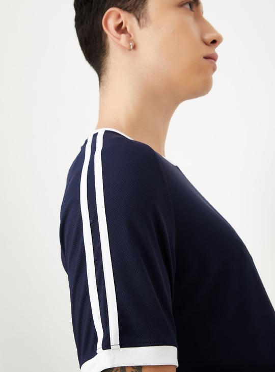 Men Solid Athleisure T-shirt