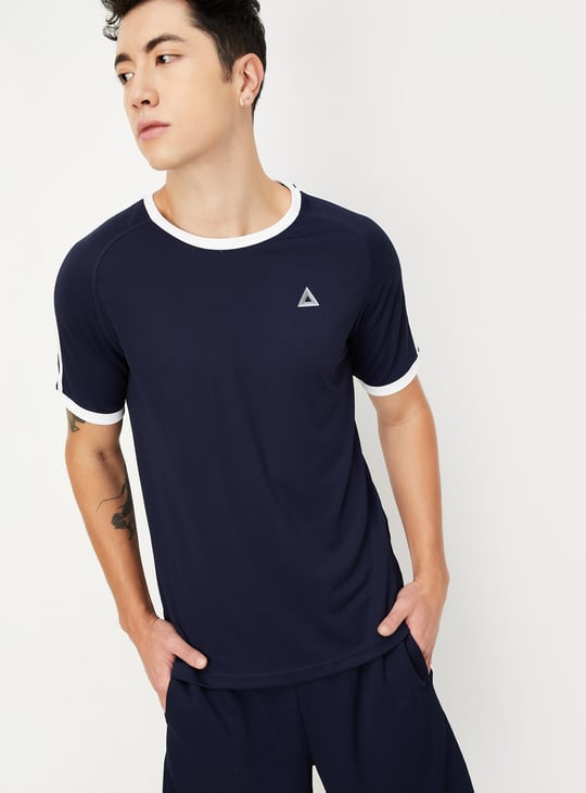 Men Solid Athleisure T-shirt