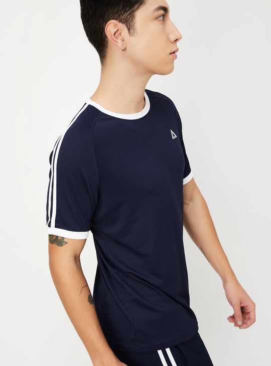Men Solid Athleisure T-shirt