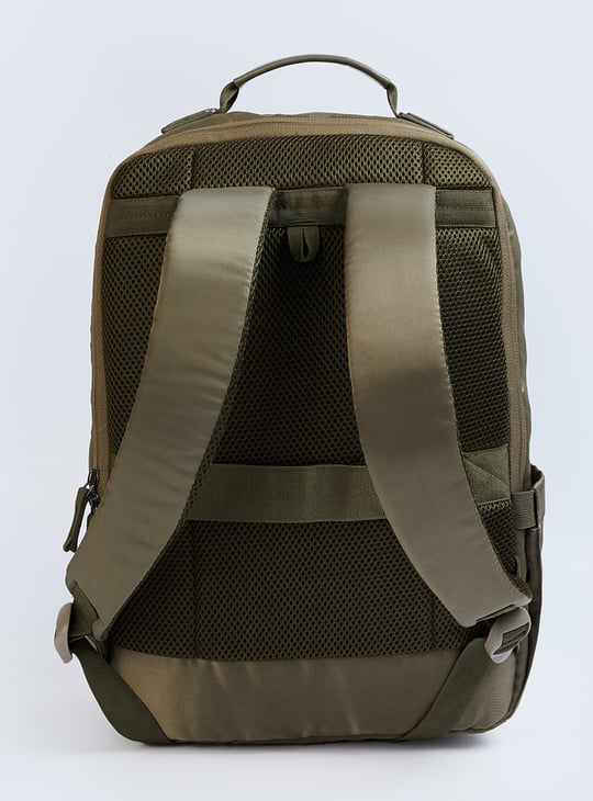Men Solid Laptop Backpack