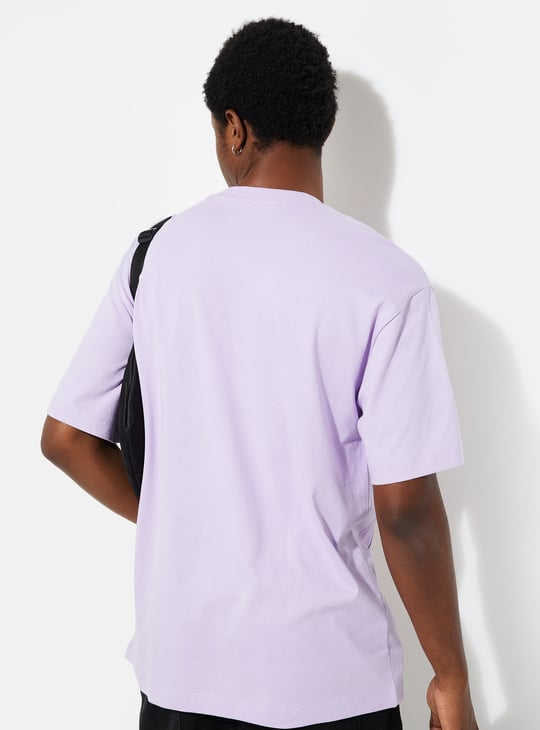 URB_N Men Oversized Garfield Printed T-shirt