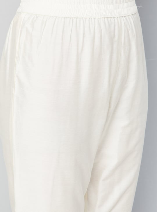 Women Embroidered A-line Kurta Set