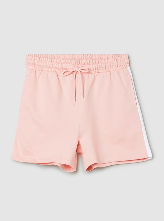Girls Side Panelled Shorts