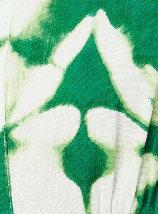 Women Tie & Dye Midi Dress