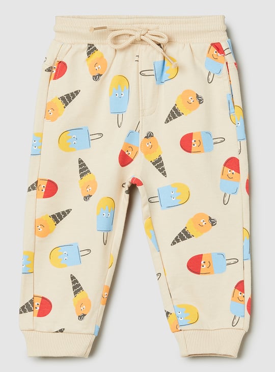 Boys Printed Knit Joggers