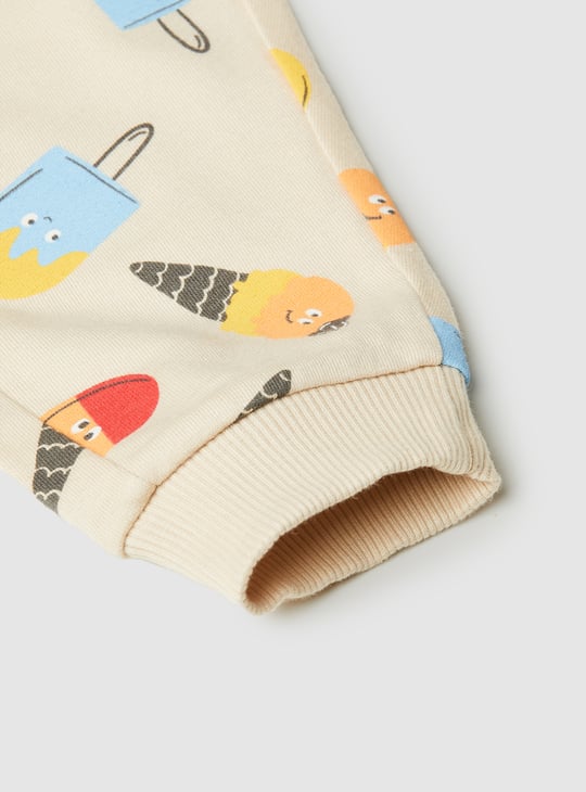 Boys Printed Knit Joggers