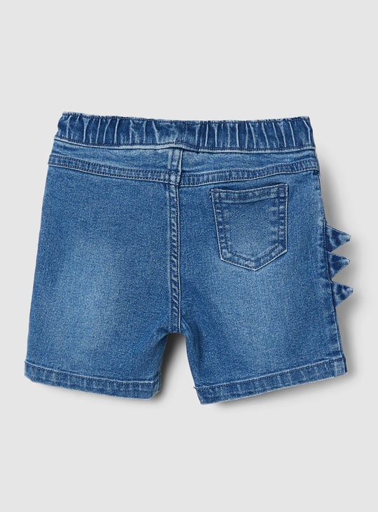 Boys Washed Denim Shorts