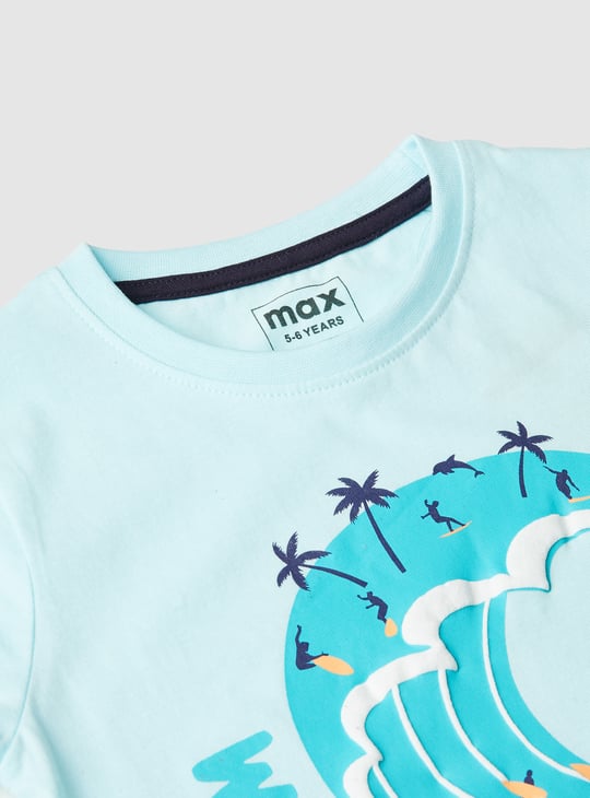 Boys Graphic Printed T-shirt