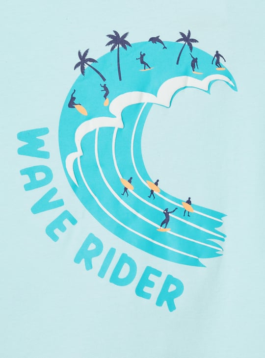 Boys Graphic Printed T-shirt