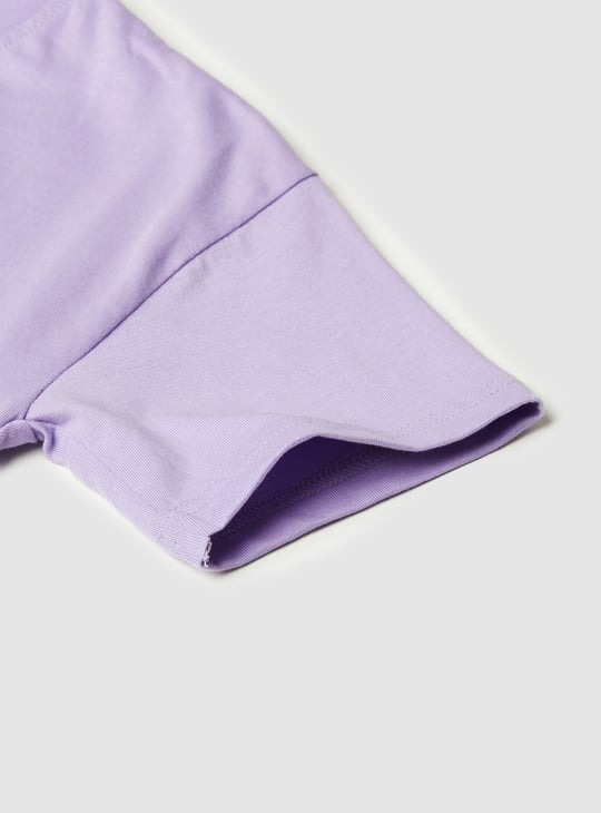 Boys Oversized Spongebob Printed T-shirt